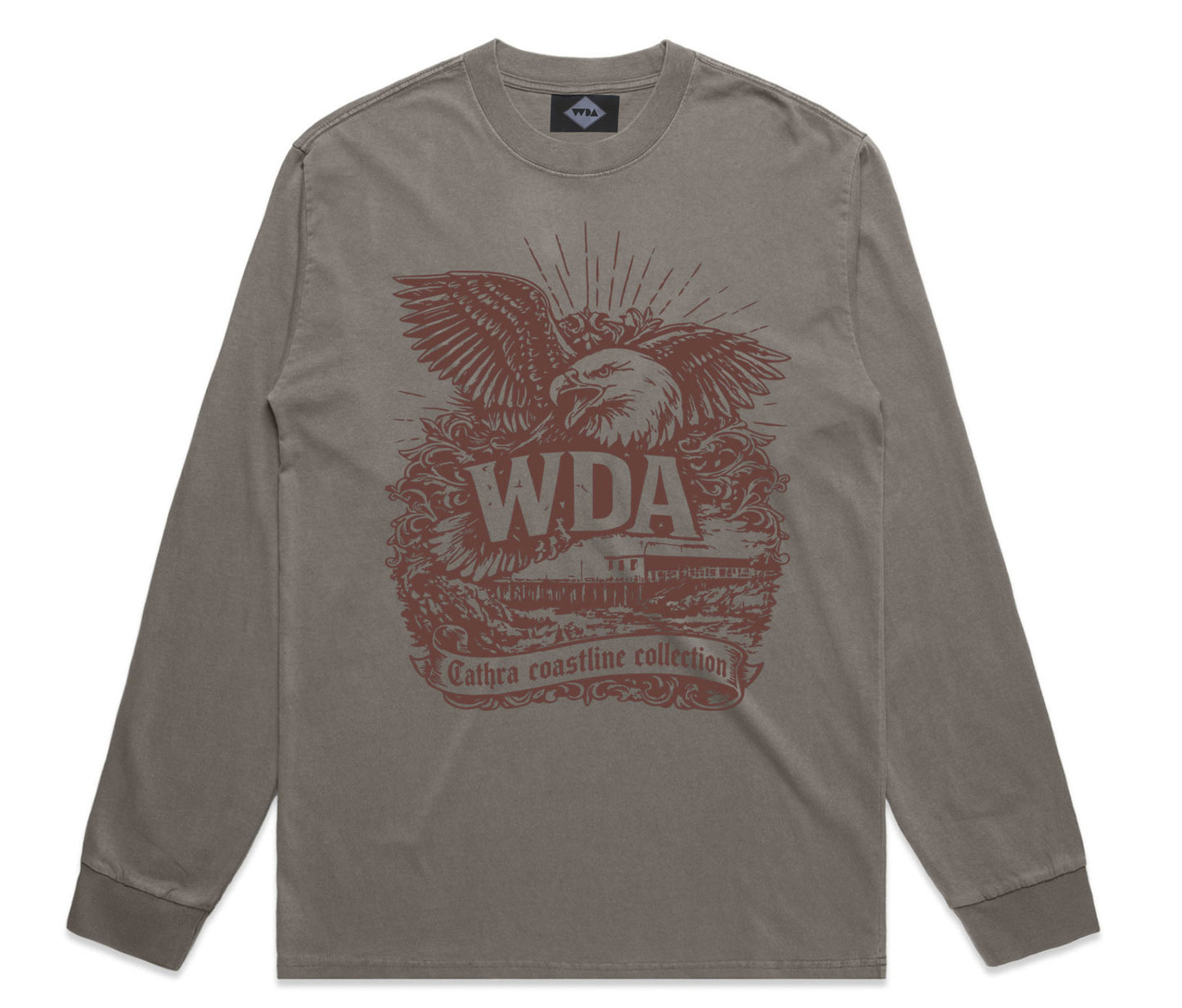 CLUB LONG SLEEVE - FADED GREY