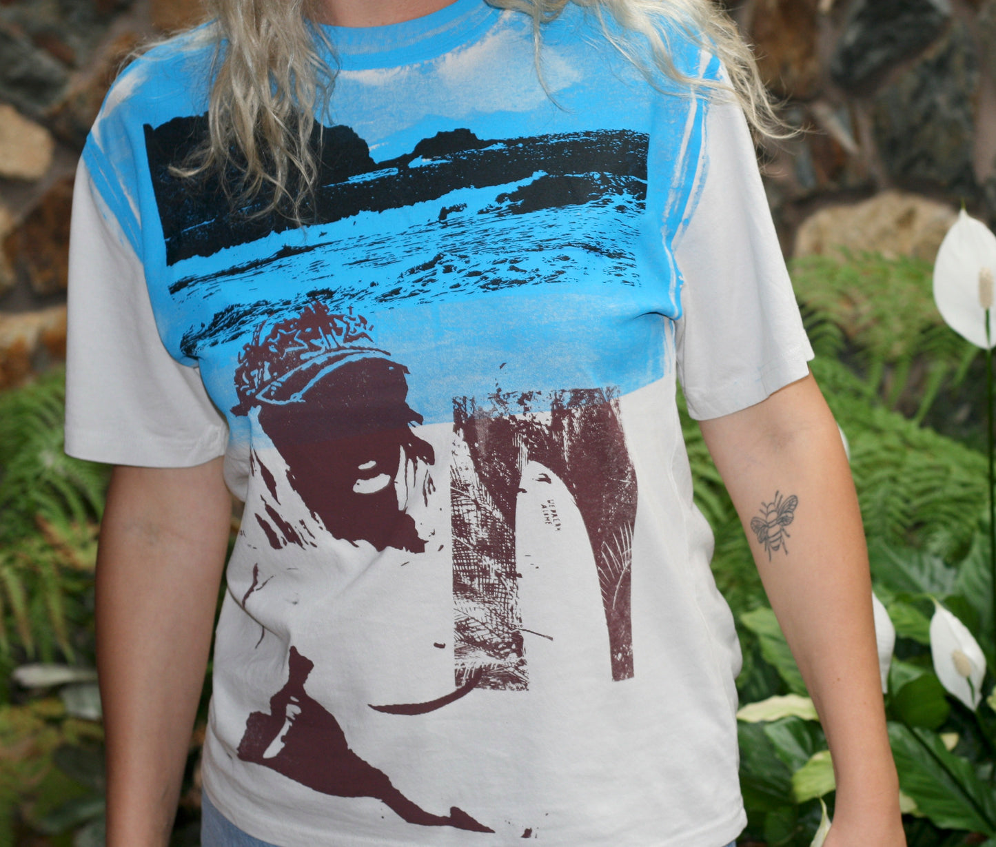 NELSONS TEE - BONE
