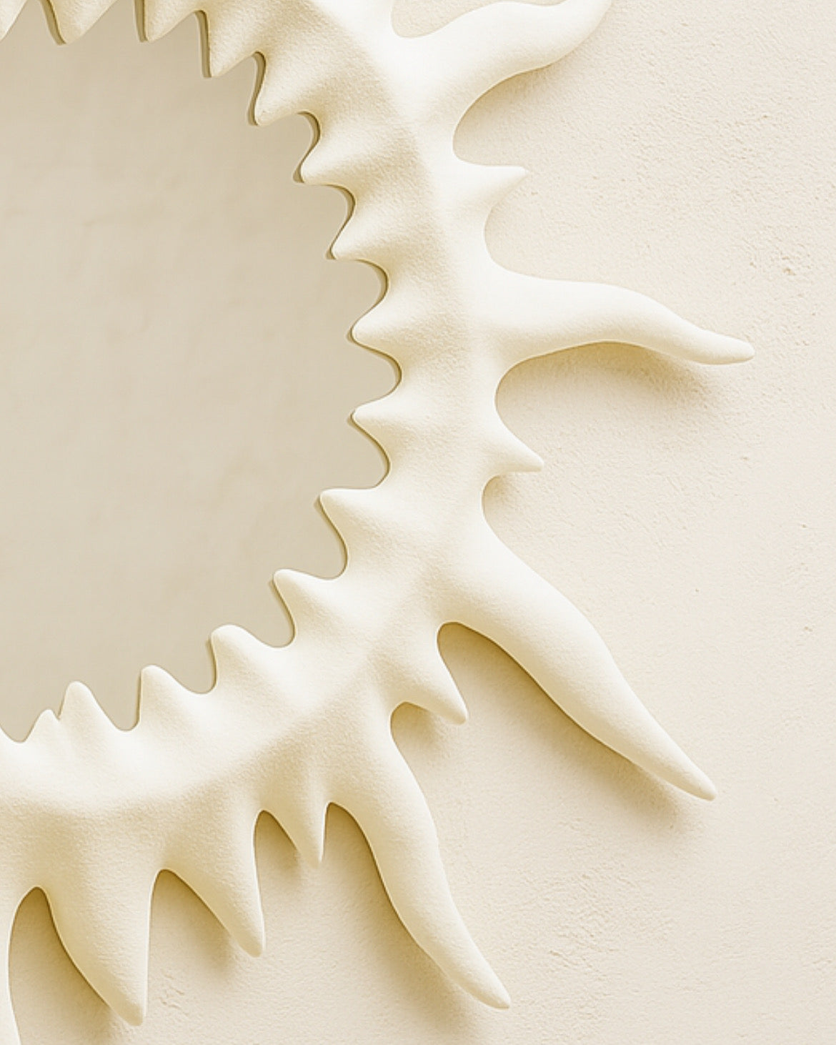 The Offering Mirror — In White