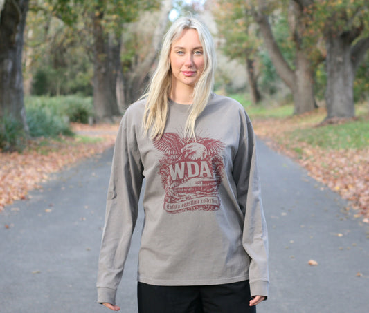 CLUB LONG SLEEVE - FADED GREY