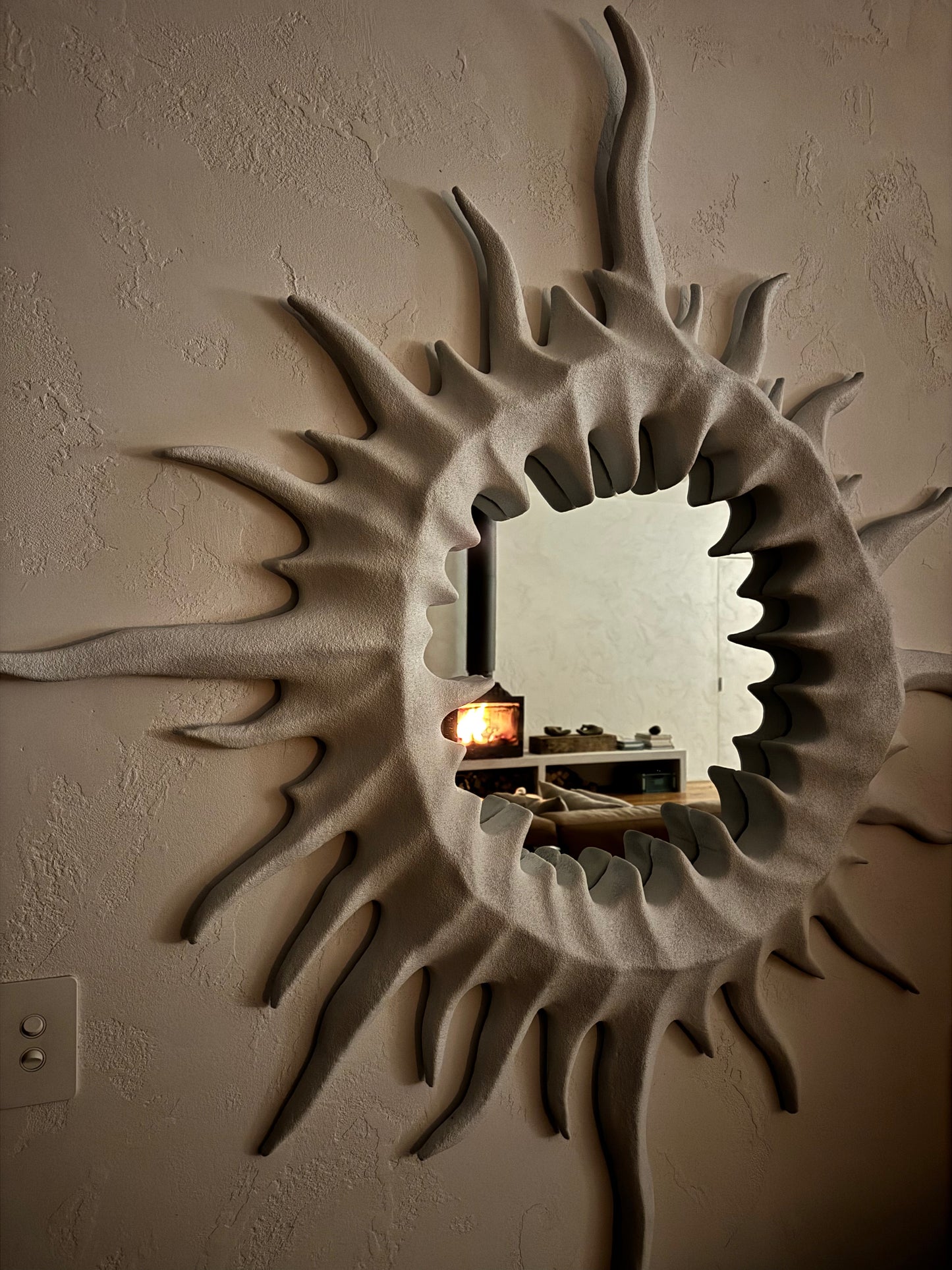 The Offering Mirror — In White