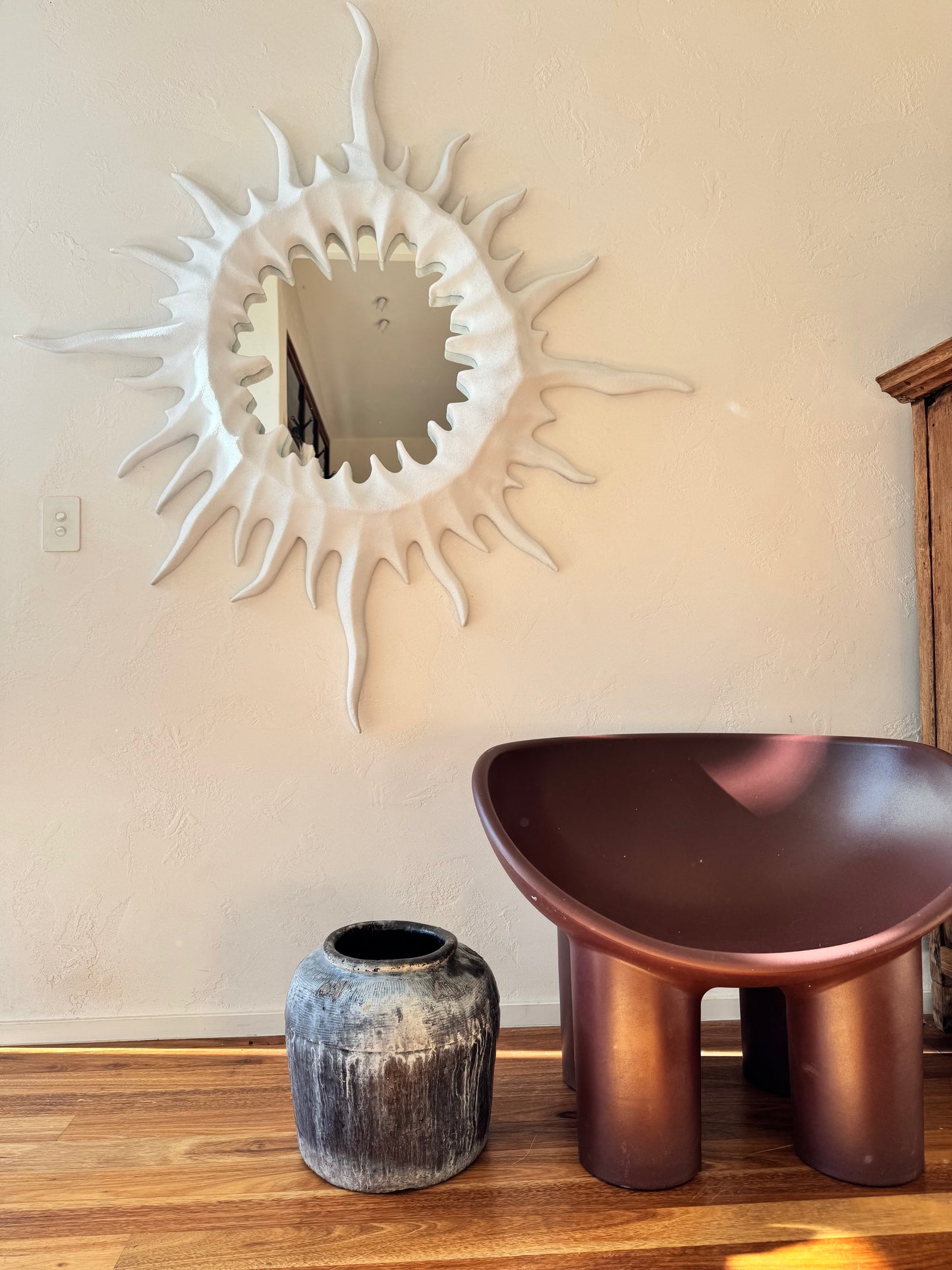 The Offering Mirror — In White